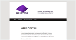 Desktop Screenshot of netovate.com